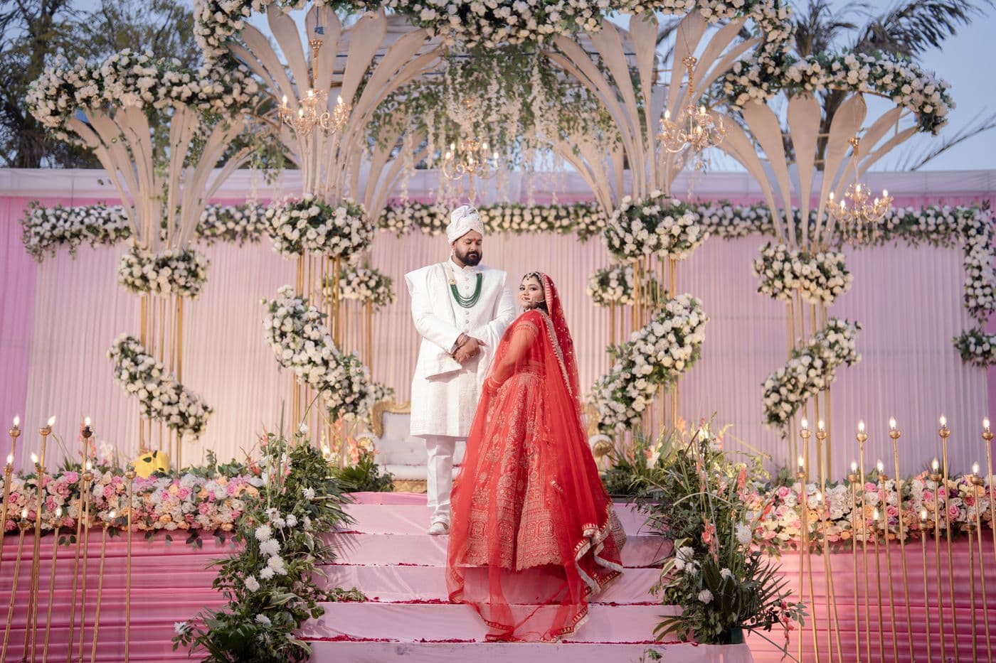 Asavari & Swapnil's wedding in Lucknow — photograph 11 of 18 by Click Weds