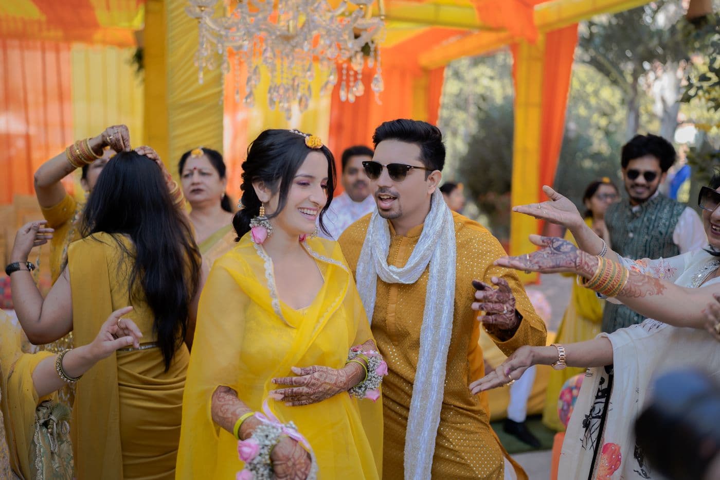 Ashutosh & Twinkle's wedding — photograph 7 of 18 by Click Weds