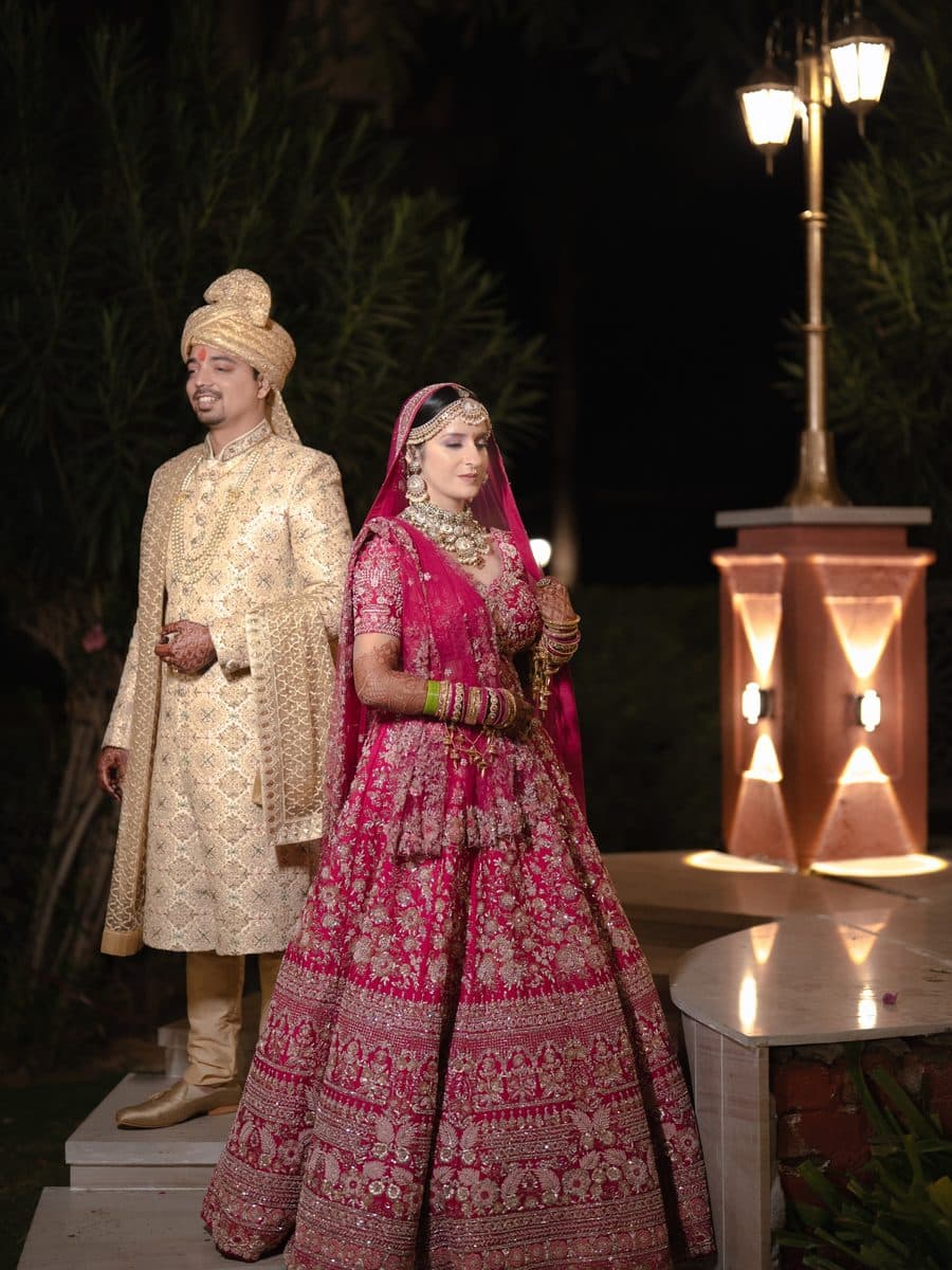 Ashutosh & Twinkle's wedding, photographed by Click Weds