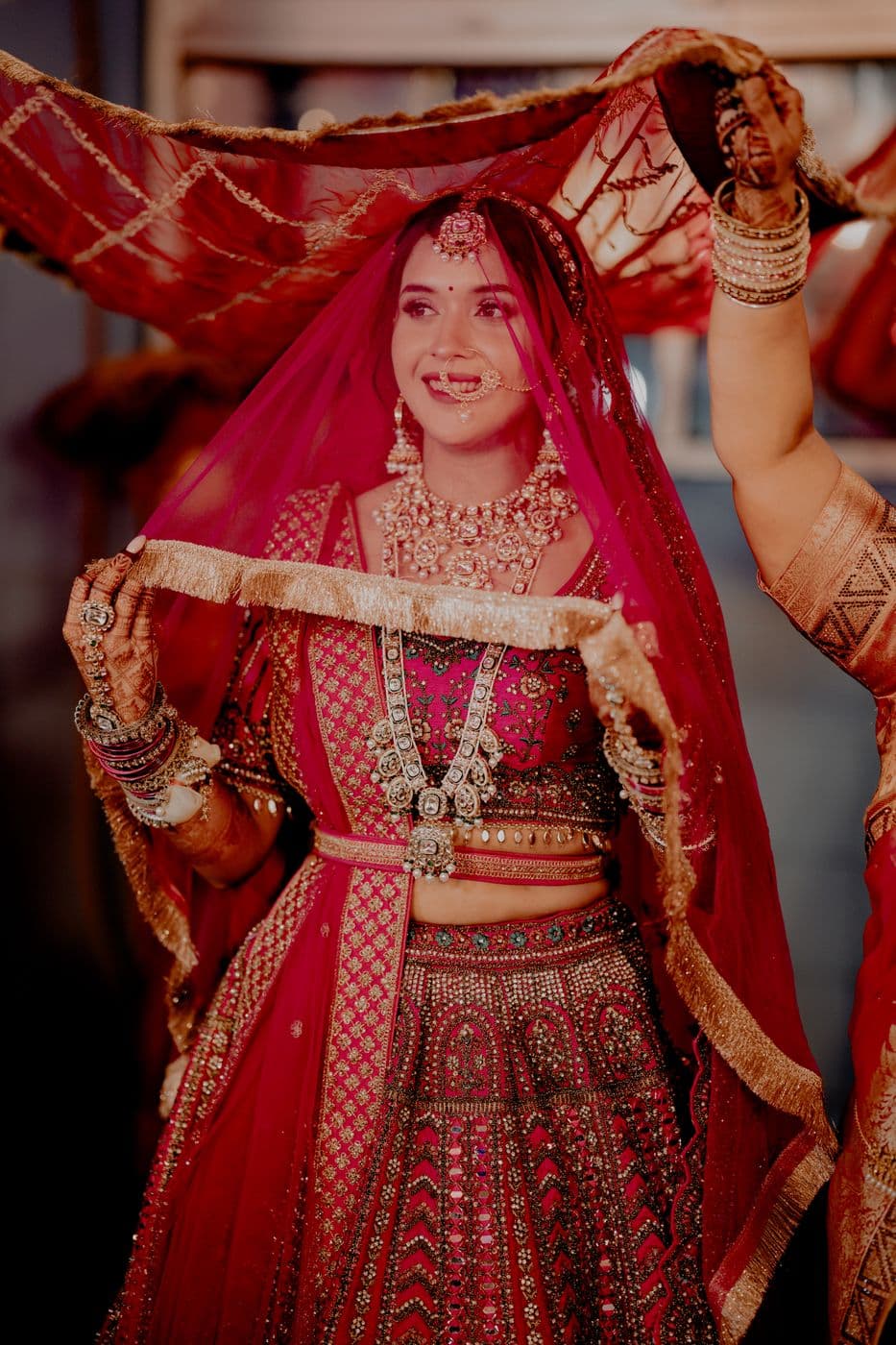 Dhiti & Puneet's wedding in Kanpur — photograph 17 of 18 by Click Weds