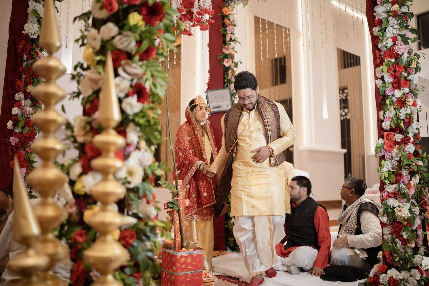 Disha & Abhinav's wedding in Lucknow — photograph 3 of 18 by Click Weds