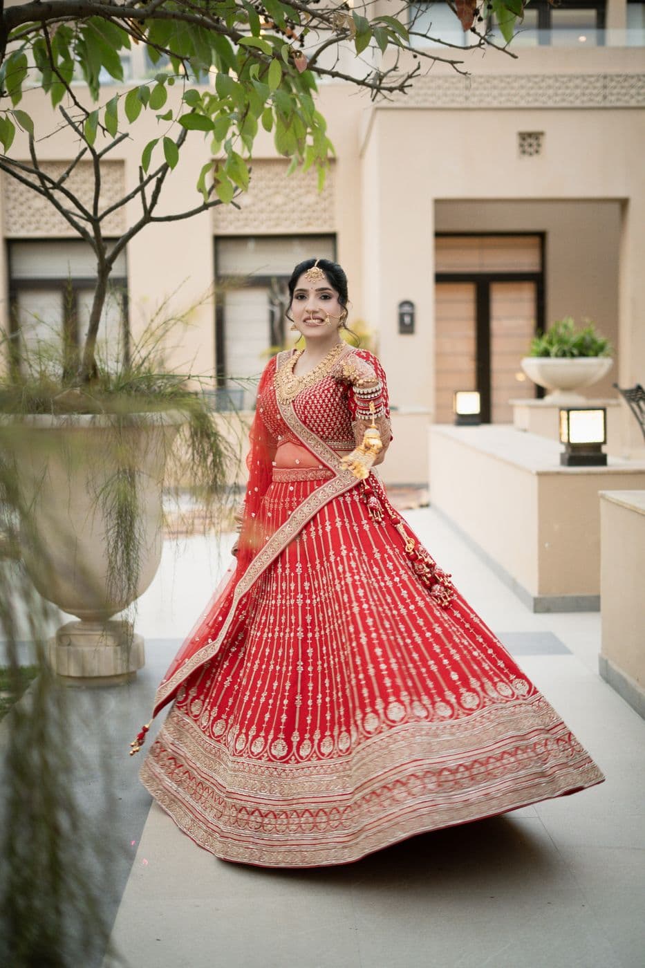 Disha & Abhinav's wedding in Lucknow — photograph 7 of 18 by Click Weds