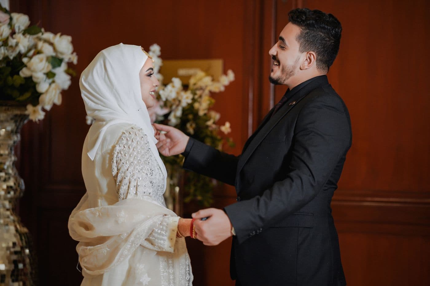 Nida & Mohamed's wedding in Lucknow — photograph 7 of 18 by Click Weds