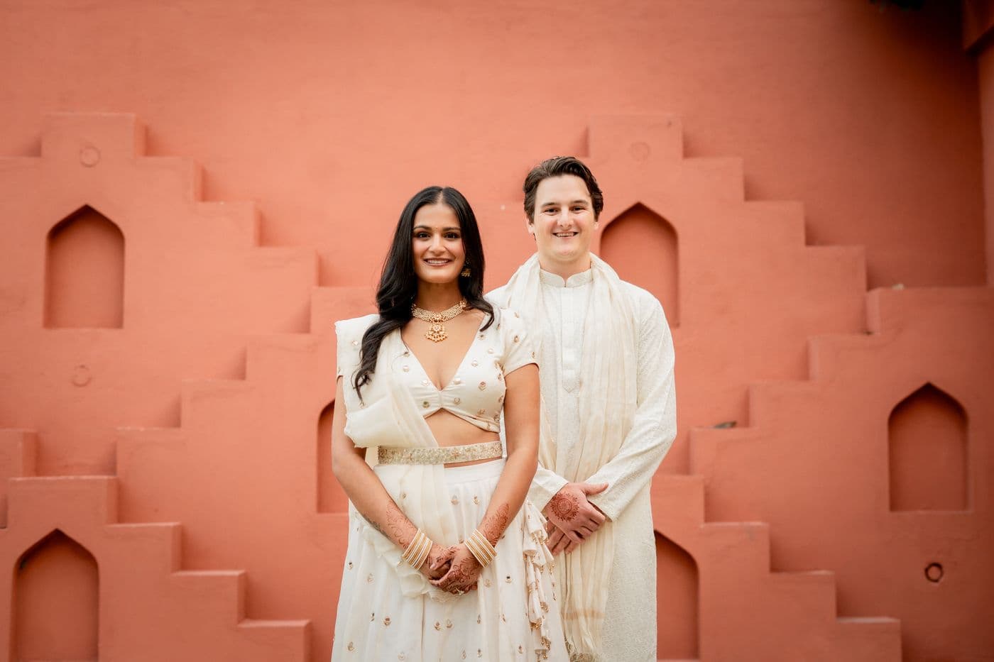 Vasundhara & Brandon's wedding in Lucknow — photograph 1 of 18 by Click Weds