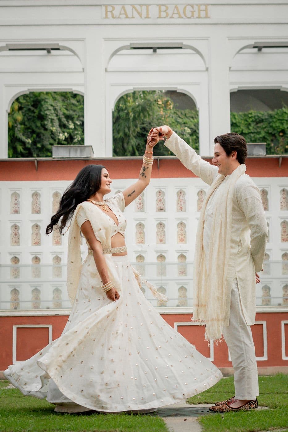 Vasundhara & Brandon's wedding in Lucknow — photograph 5 of 18 by Click Weds