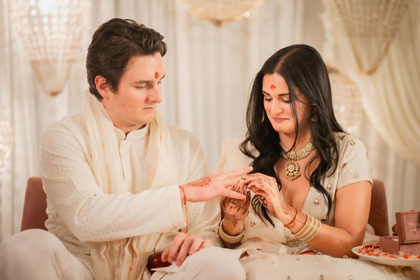 Vasundhara & Brandon's wedding in Lucknow — photograph 12 of 18 by Click Weds