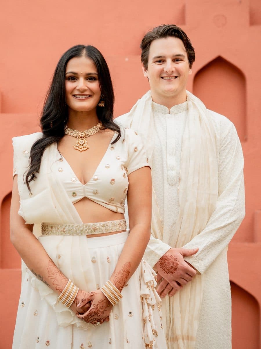 Vasundhara & Brandon's wedding in Lucknow, photographed by Click Weds